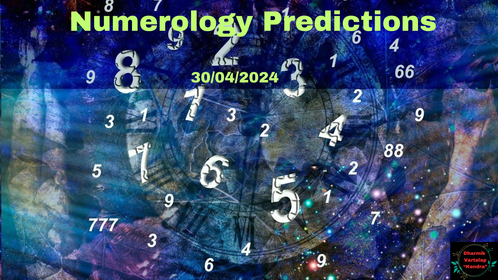 'Numerology Predictions' 30/04/2024 अंकशास्त्र पूर्वानुमान आज, 30 अप्रैल, 2024: आपका भाग्यशा